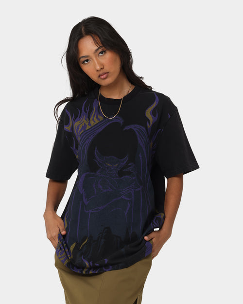 Disney Chernabog Vintage T-Shirt Washed Black