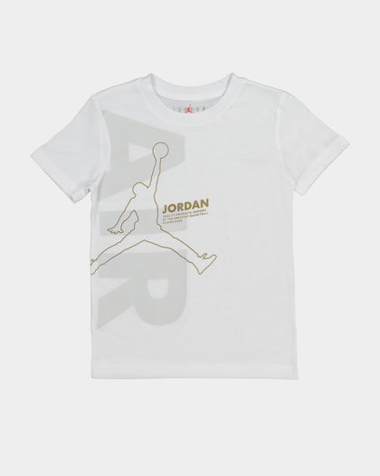 Jordan Kids' Air Flight 23 T-Shirt White