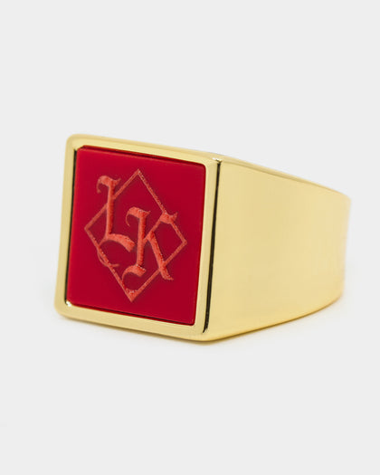 Last Kings The Throne Ring Red/Gold
