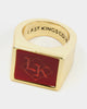 Last Kings The Throne Ring Red/Gold