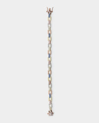 Saint Morta Tri Colour Bracelet Iced Multi