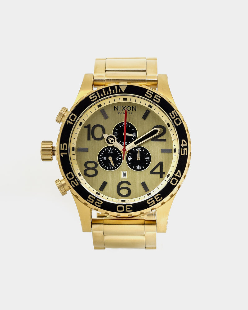 Nixon 51-30 Chrono Watch Gold/Black
