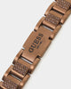 Guess Mainline Frontier 15mm Bracelet Chocolate Brown