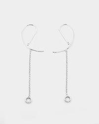 Raising Hell Women's Ear Cuff Pair Silver