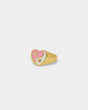 Raising Hell Women's Yin Yang Ring Gold/Pink