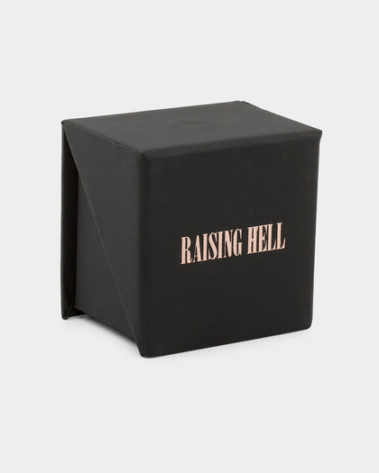 Raising Hell Women's Yin Yang Ring Gold/Pink