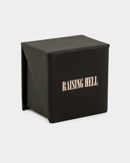 Raising Hell Women's Pastel Yin Yang Ring Blue/White/Gold