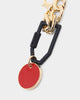 Wild for the Weekend Slam Dunk Basketball Bracelet Black/Gold/Red