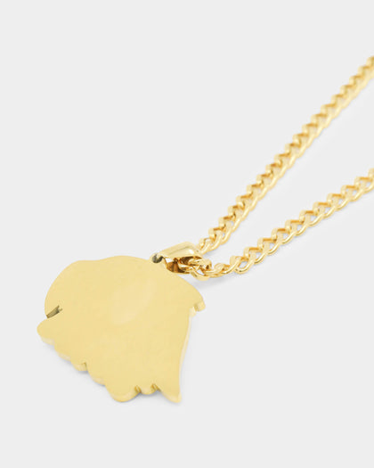 Shortie Kids' The Eagle Pendant Chain Gold