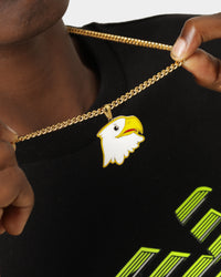 Shortie Kids' The Eagle Pendant Chain Gold