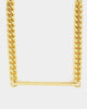Saint Morta Custom Alpha 5 Letter Chain Gold