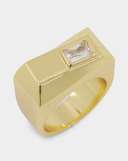 Last Kings Sarcophagus Ring Gold