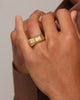 Last Kings Sarcophagus Ring Gold