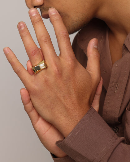 Last Kings Sarcophagus Ring Gold