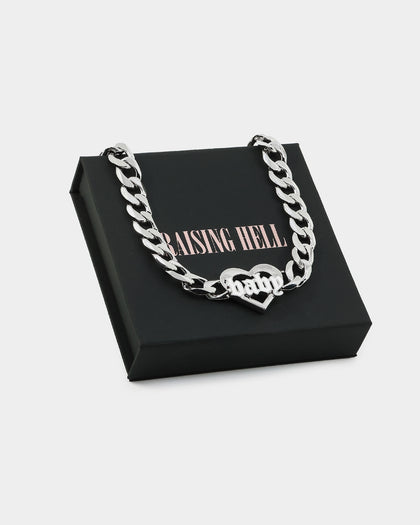 Raising Hell Women's Love Your Girl Chain Ivory Glow