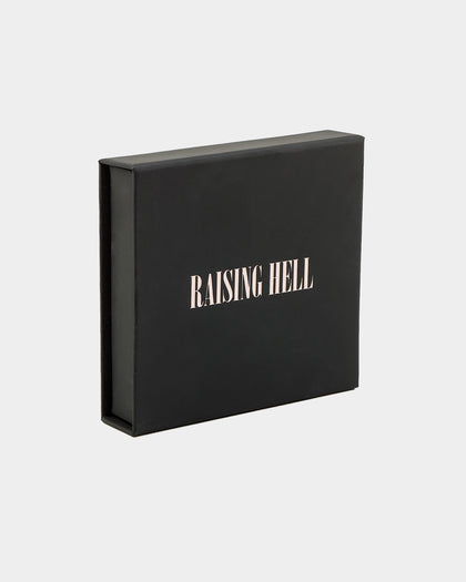 Raising Hell Women's Safety Pin Earrings Gold