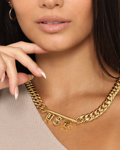 Saint Morta Custom Alpha Numbers Gold