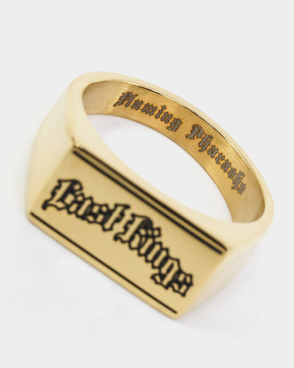 Last Kings Flaming Pharaohs Ring Gold