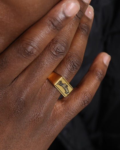 Last Kings Flaming Pharaohs Ring Gold