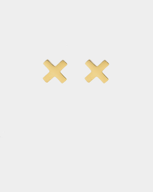 Saint Morta Marksman Earring Gold