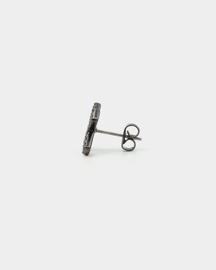 Saint Morta Marksman Earring Iced Black