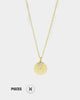 Raising Hell Women's Petit Zodiac Necklace Gold
