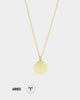 Raising Hell Women's Petit Zodiac Necklace Gold