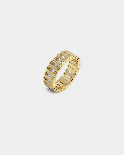 Raising Hell Women's Light Catcher Ring Gold