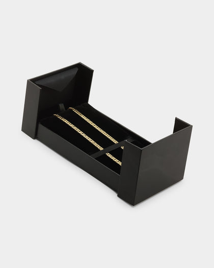 House Of Auric 6.4mm Double Curb Chain 18K Gold Vermeil