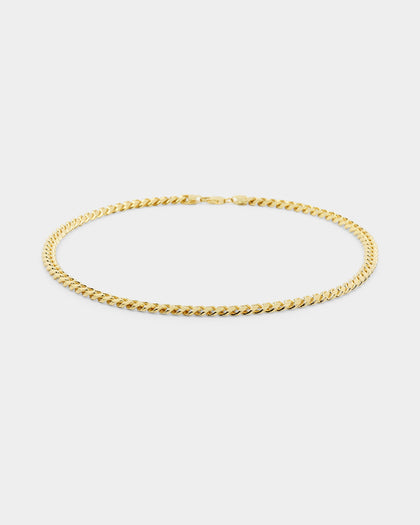 House Of Auric 7mm Cuban Chain 18K Gold Vermeil
