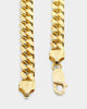 House Of Auric 7mm Cuban Chain 18K Gold Vermeil