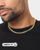 House Of Auric 7mm Cuban Chain 18K Gold Vermeil