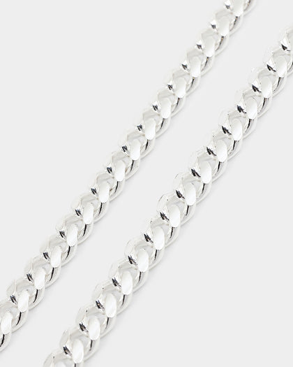 House Of Auric 7mm Cuban Chain Sterling Silver