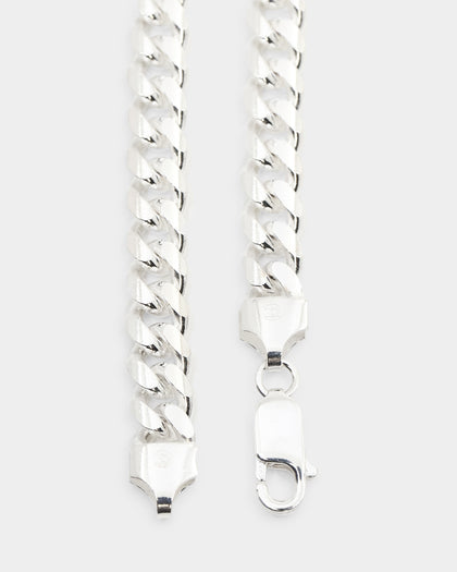 House Of Auric 7mm Cuban Chain Sterling Silver