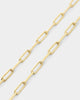 House Of Auric 10.5mm Long Cable Chain 18K Gold Vermeil