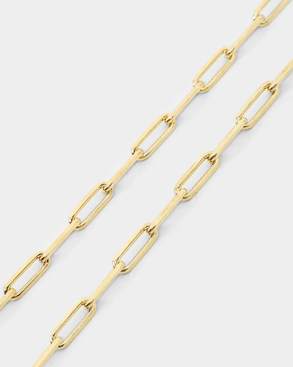 House Of Auric 10.5mm Long Cable Chain 18K Gold Vermeil