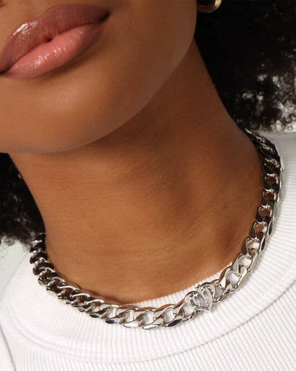 Raising Hell Love And Loyalty Chain White Gold