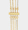 Raising Hell Women's 4 Chain Customisable Clasp Gold
