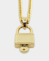 Saint Morta Locked and Found Chain Gold
