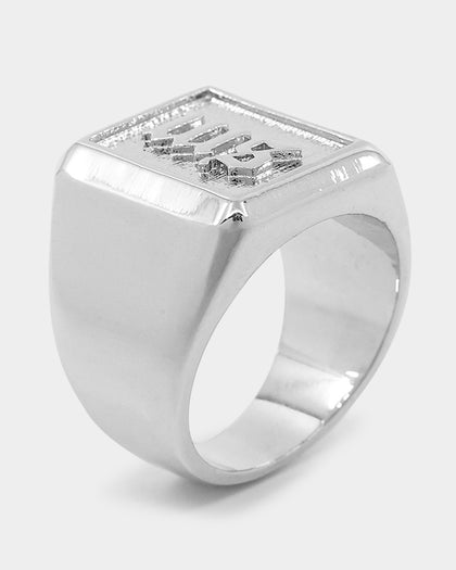 Saint Morta SM Signature Ring White Gold