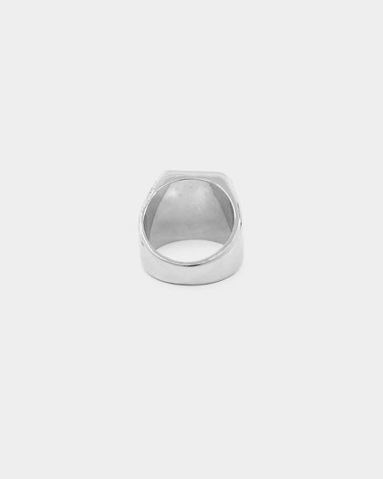 Saint Morta SM Signature Ring White Gold
