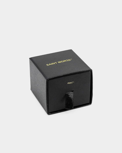 Saint Morta SM Signature Ring White Gold