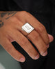 Saint Morta SM Signature Ring White Gold