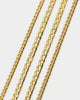 NXS Diamond Cut Curb Set Gold