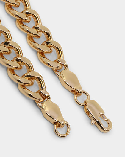Wild For The Weekend Pearl Clasp Bracelet Gold