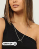 Wild For The Weekend Pearl T-Bar Necklace Silver