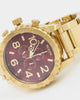 Nixon X Culture Kings 51-30 Chrono Gold/Oxblood