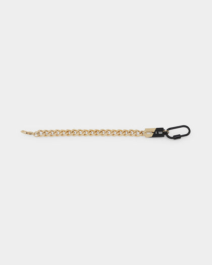 Wild for the Weekend pop punk razor chain bracelet Gold