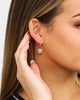 Wild for the Weekend pop punk star earring set Gold