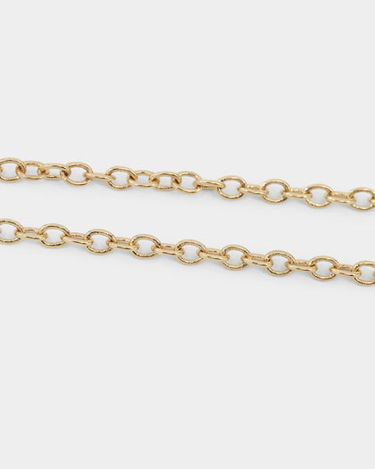 Wild for the Weekend pop punk star pendant necklace Gold